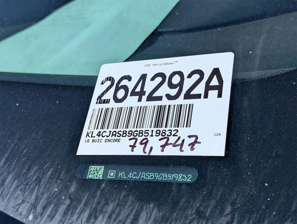 used 2016 Buick Encore car, priced at $9,801