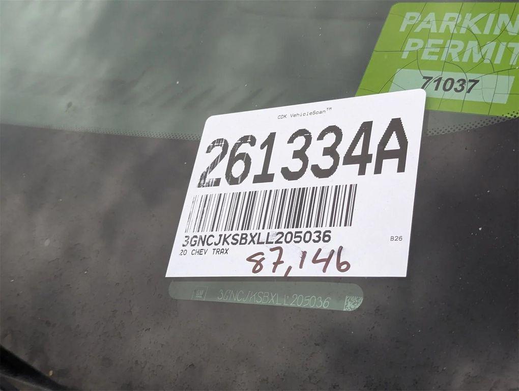 used 2020 Chevrolet Trax car, priced at $9,814