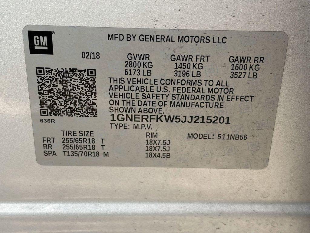 used 2018 Chevrolet Traverse car