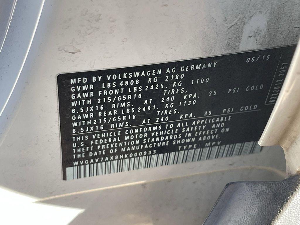 used 2017 Volkswagen Tiguan car, priced at $6,991