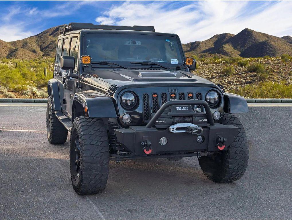used 2017 Jeep Wrangler Unlimited car, priced at $18,422