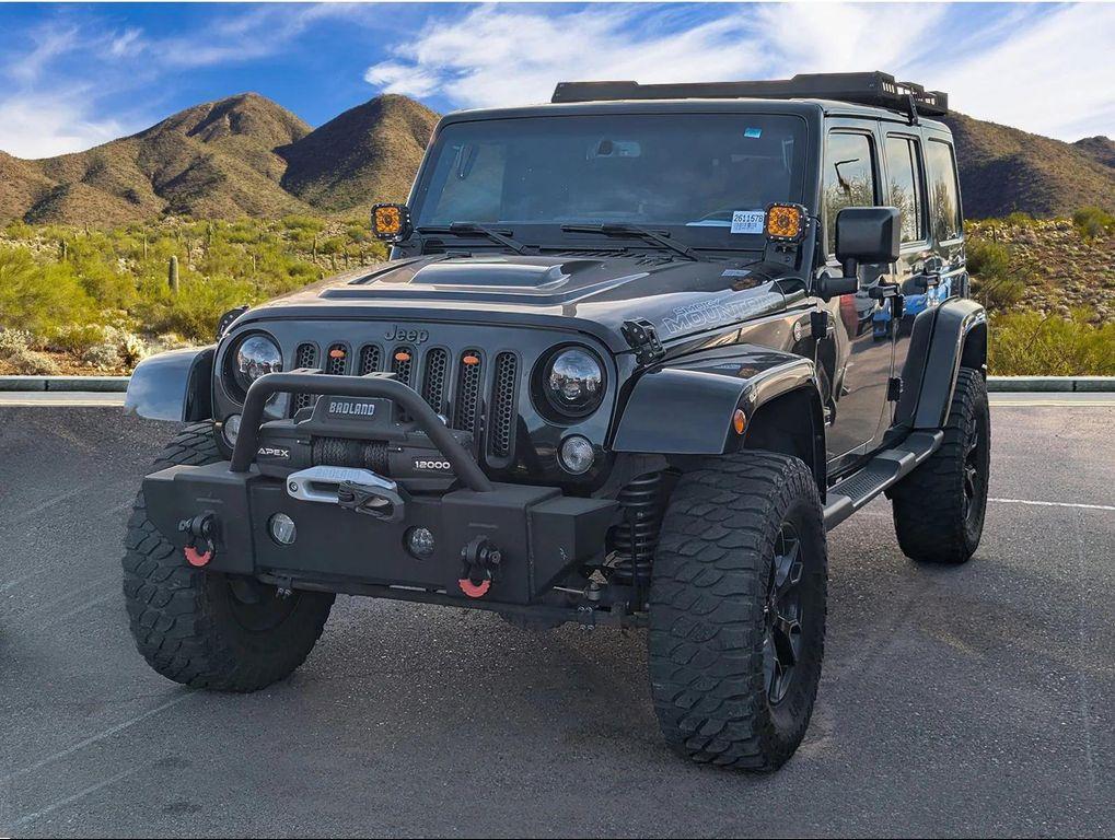 used 2017 Jeep Wrangler Unlimited car, priced at $18,422