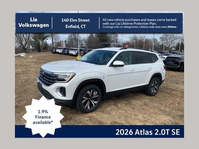 new 2026 Volkswagen Atlas car, priced at $41,715