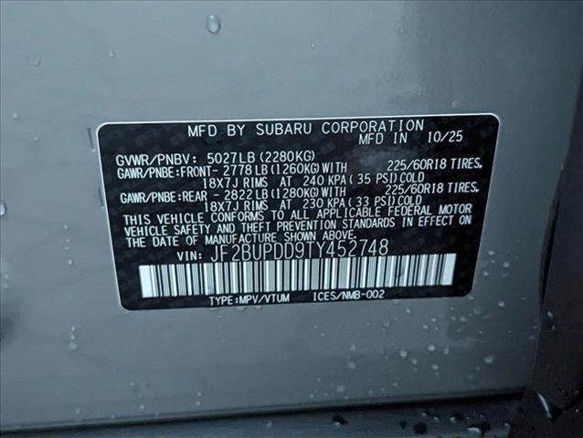 new 2026 Subaru Outback car, priced at $41,578