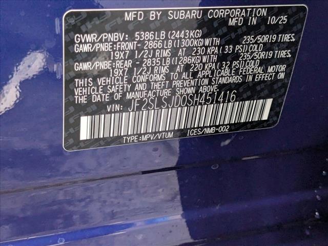 new 2025 Subaru Forester Hybrid car, priced at $39,457