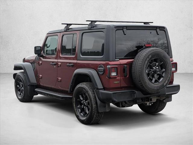 used 2021 Jeep Wrangler car, priced at $27,998