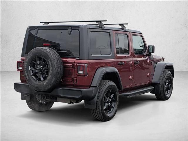 used 2021 Jeep Wrangler car, priced at $27,998