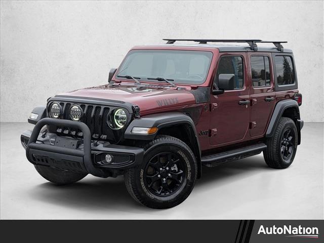 used 2021 Jeep Wrangler car, priced at $24,498