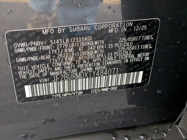 new 2026 Subaru Outback car, priced at $47,747