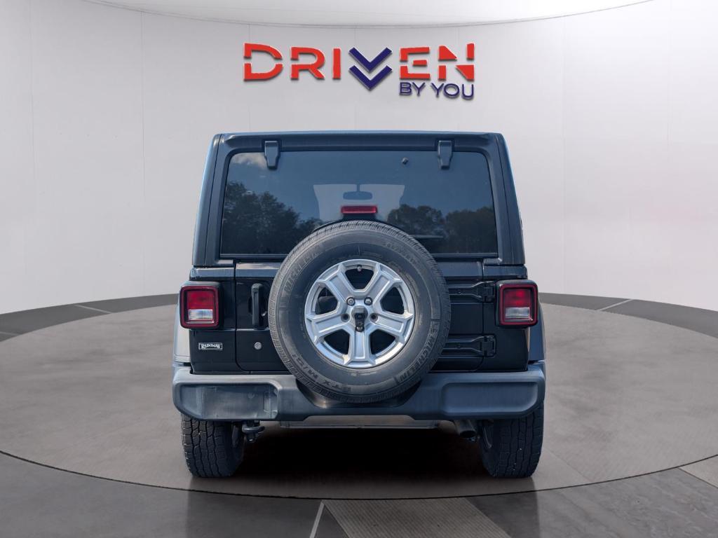 used 2018 Jeep Wrangler Unlimited car, priced at $23,973