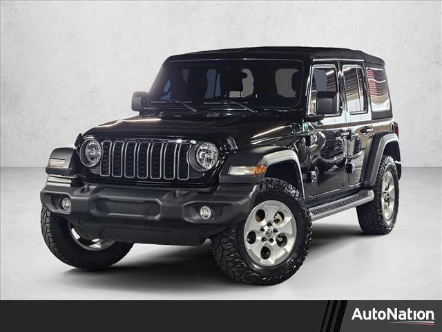 used 2024 Jeep Wrangler car, priced at $32,470