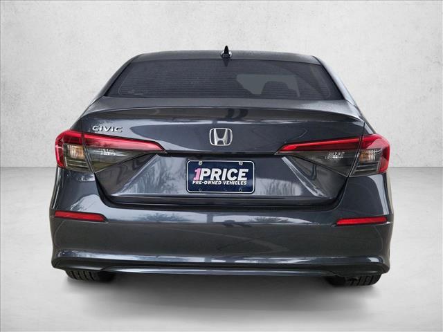 used 2024 Honda Civic car, priced at $17,495