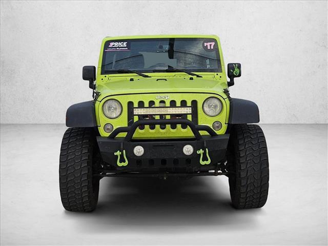 used 2017 Jeep Wrangler Unlimited car, priced at $21,784