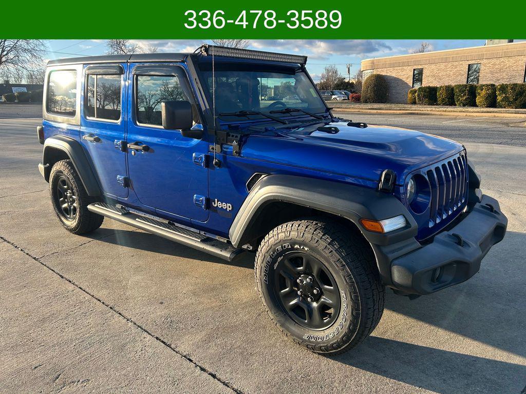 used 2020 Jeep Wrangler Unlimited car, priced at $21,197