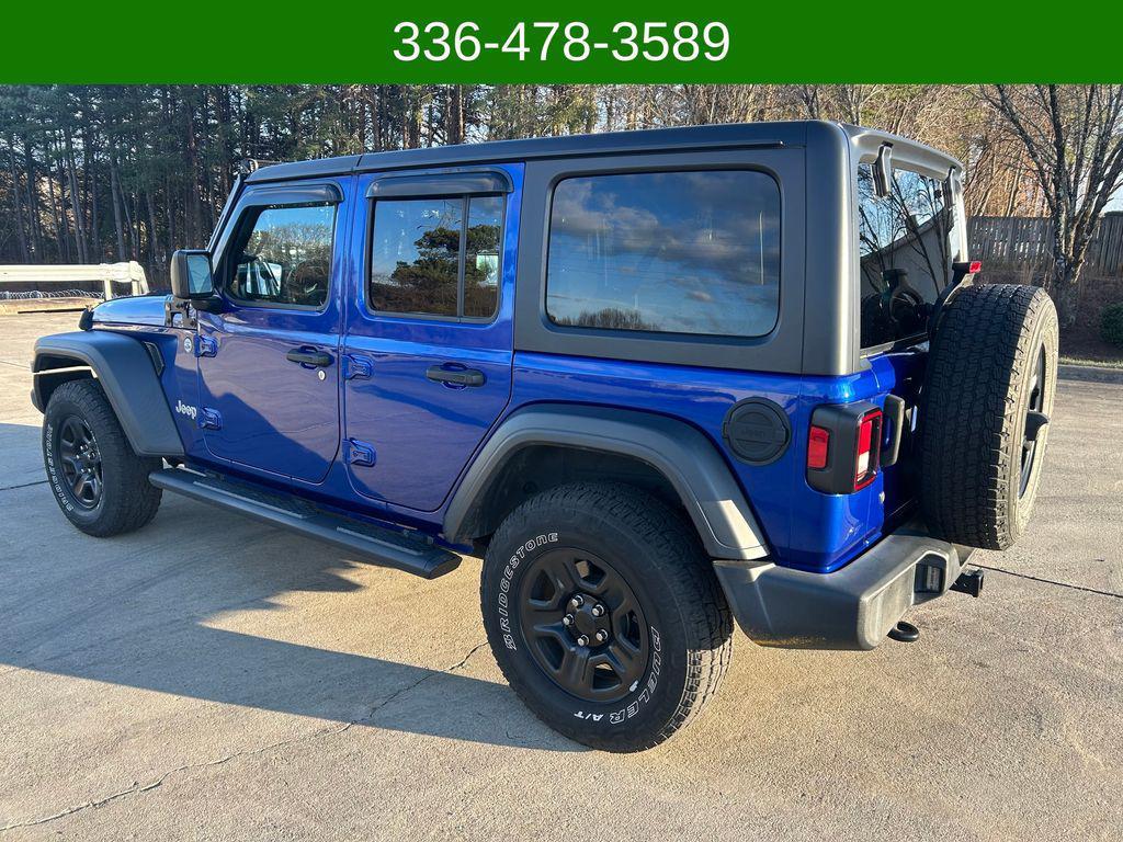 used 2020 Jeep Wrangler Unlimited car, priced at $21,197