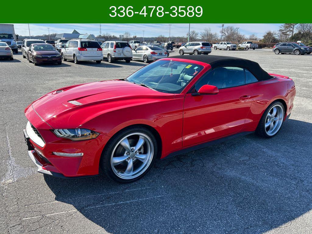 used 2021 Ford Mustang car, priced at $15,698