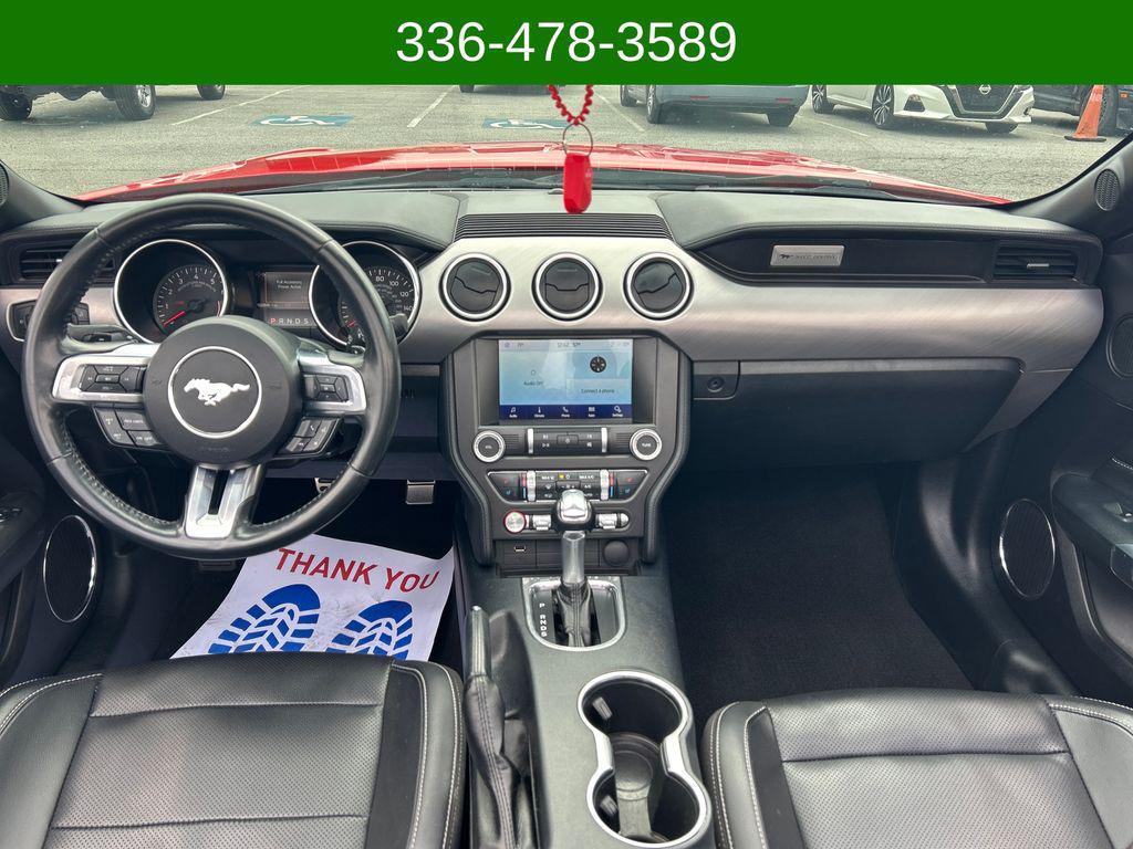 used 2021 Ford Mustang car, priced at $15,698