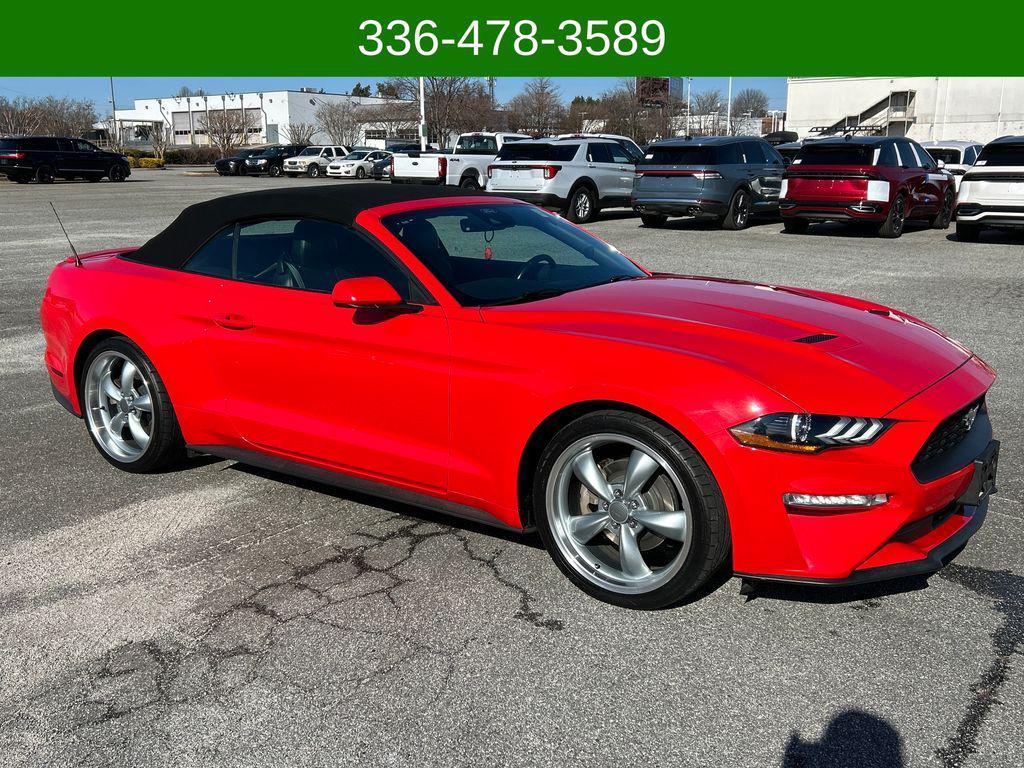 used 2021 Ford Mustang car, priced at $15,698