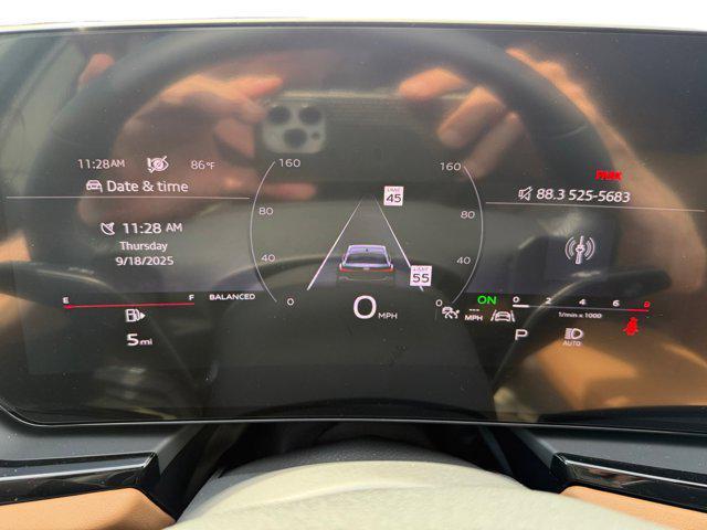 new 2025 Audi A5 car, priced at $56,775