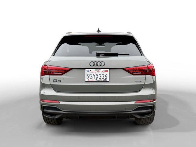used 2025 Audi Q3 car, priced at $33,197