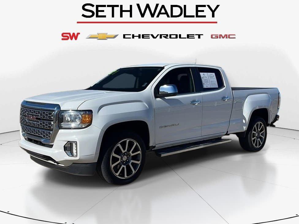 used 2021 GMC Canyon car, priced at $20,799