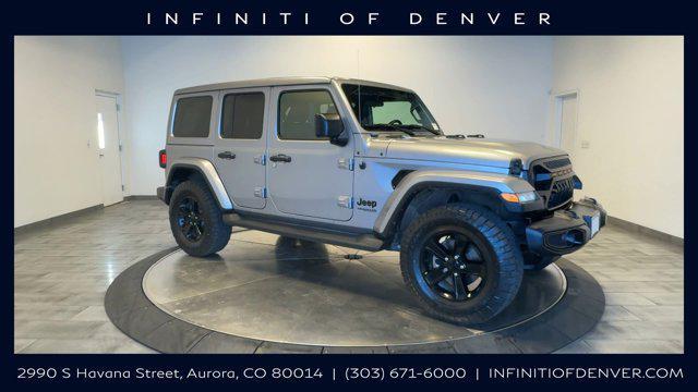 used 2021 Jeep Wrangler Unlimited car, priced at $33,697