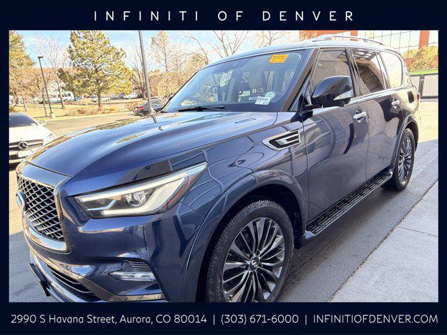used 2021 INFINITI QX80 car, priced at $30,697