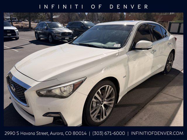 used 2018 INFINITI Q50 car, priced at $17,284