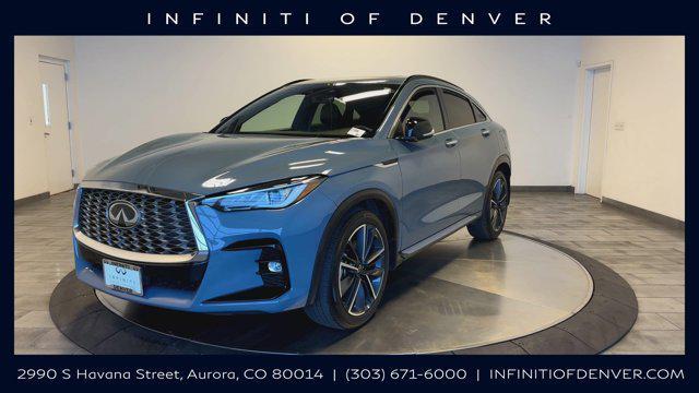 used 2025 INFINITI QX55 car, priced at $35,421