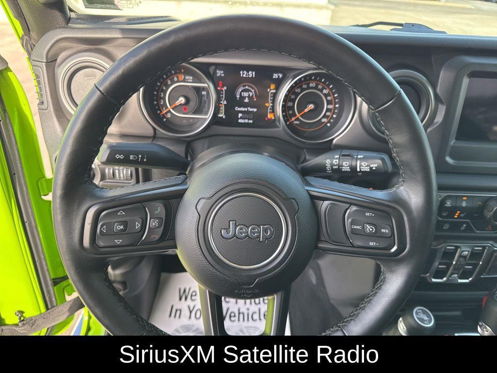 used 2021 Jeep Wrangler Unlimited car, priced at $26,932