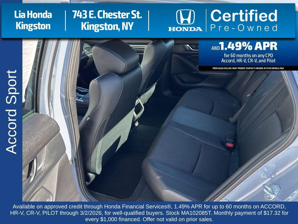 used 2021 Honda Accord car, priced at $23,845