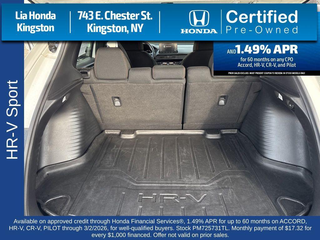 used 2023 Honda HR-V car, priced at $25,628
