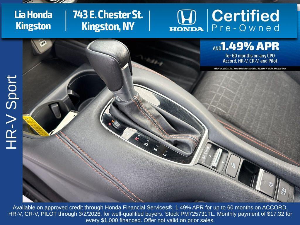 used 2023 Honda HR-V car, priced at $25,628