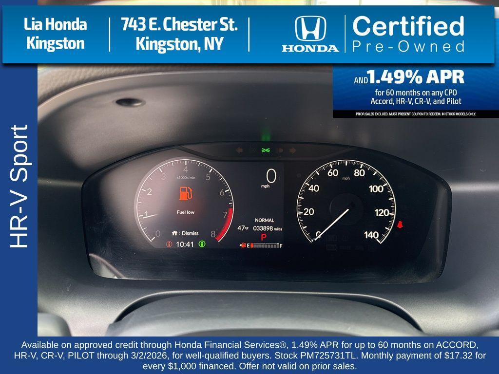 used 2023 Honda HR-V car, priced at $25,628