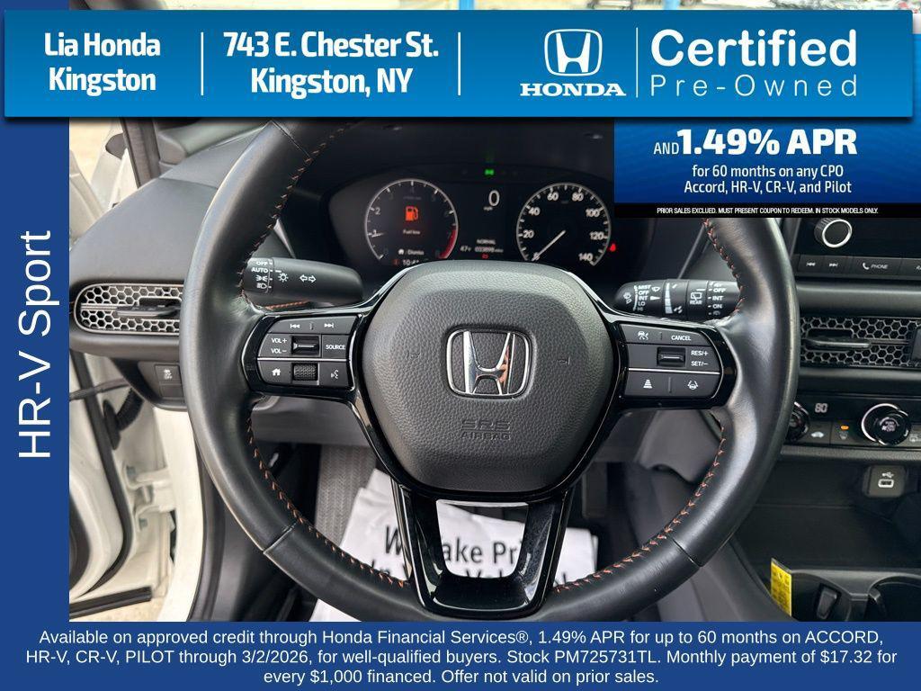 used 2023 Honda HR-V car, priced at $25,628