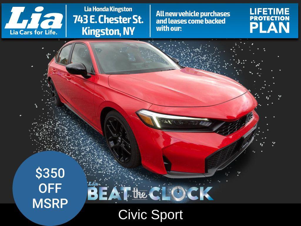 new 2025 Honda Civic car, priced at $28,600