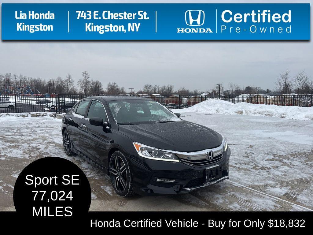 used 2017 Honda Accord car, priced at $18,832