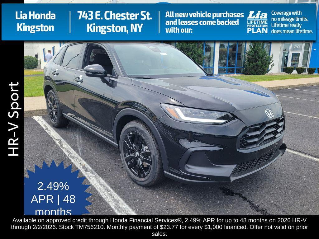 new 2026 Honda HR-V car, priced at $31,250