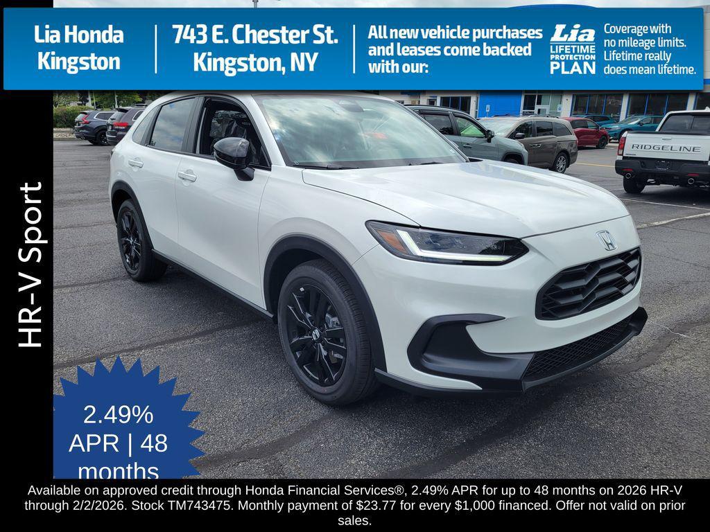 new 2026 Honda HR-V car, priced at $31,405