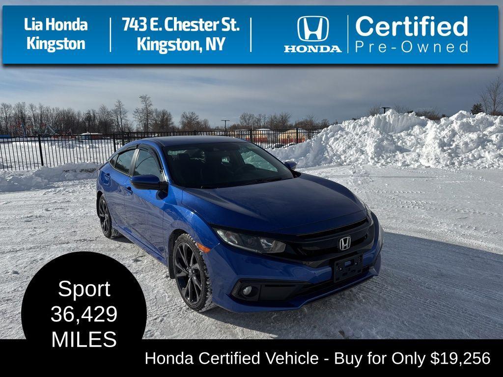 used 2020 Honda Civic car, priced at $19,256