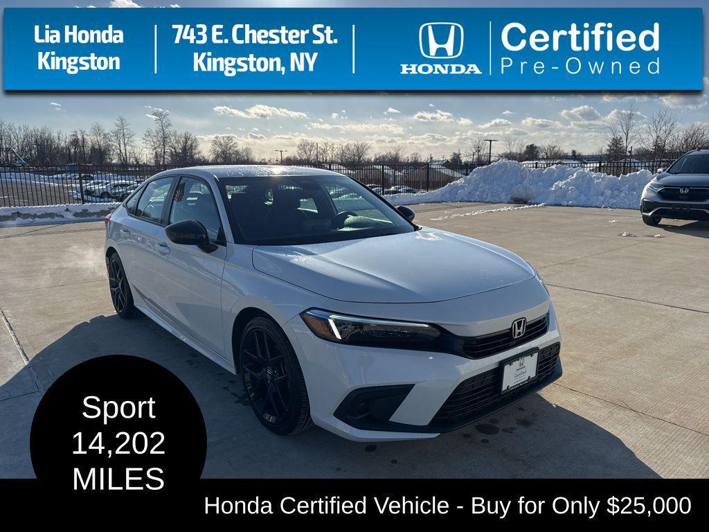 used 2024 Honda Civic car, priced at $25,000