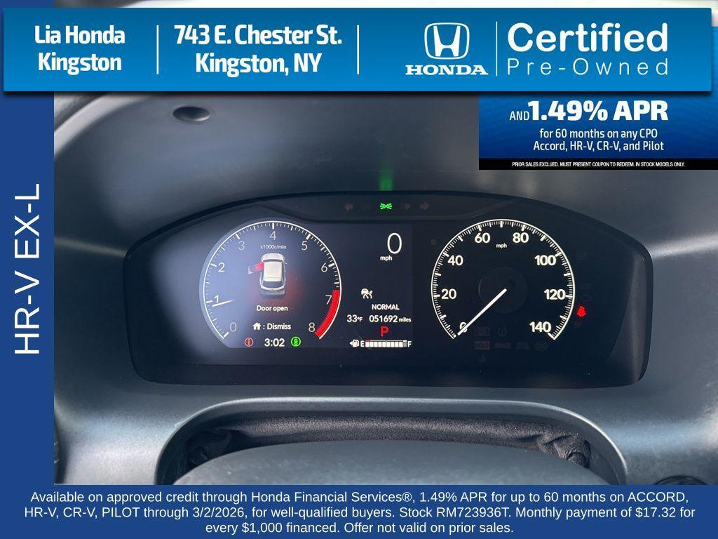 used 2024 Honda HR-V car, priced at $24,788