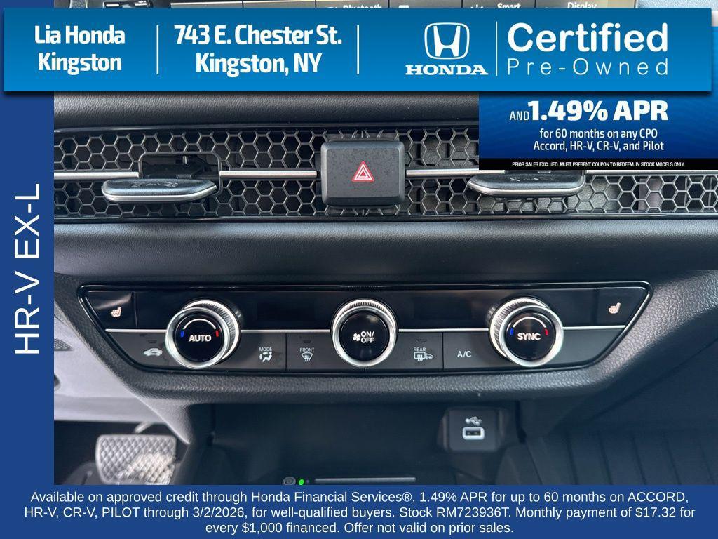 used 2024 Honda HR-V car, priced at $24,788