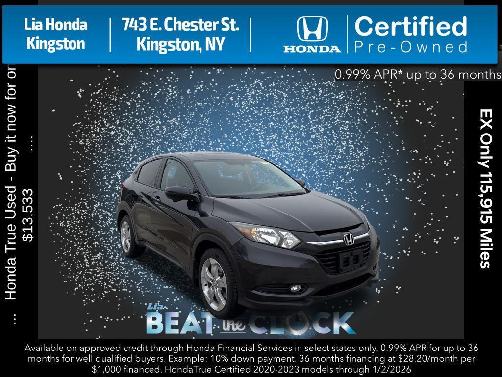 used 2016 Honda HR-V car, priced at $13,533