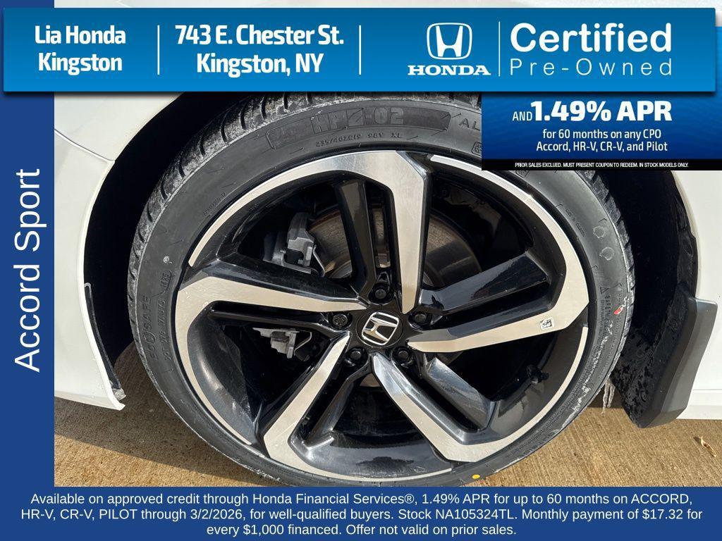 used 2022 Honda Accord car, priced at $26,500