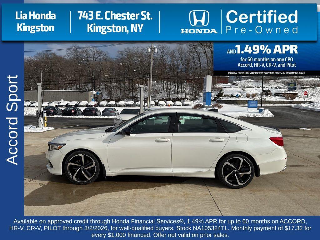 used 2022 Honda Accord car, priced at $26,500