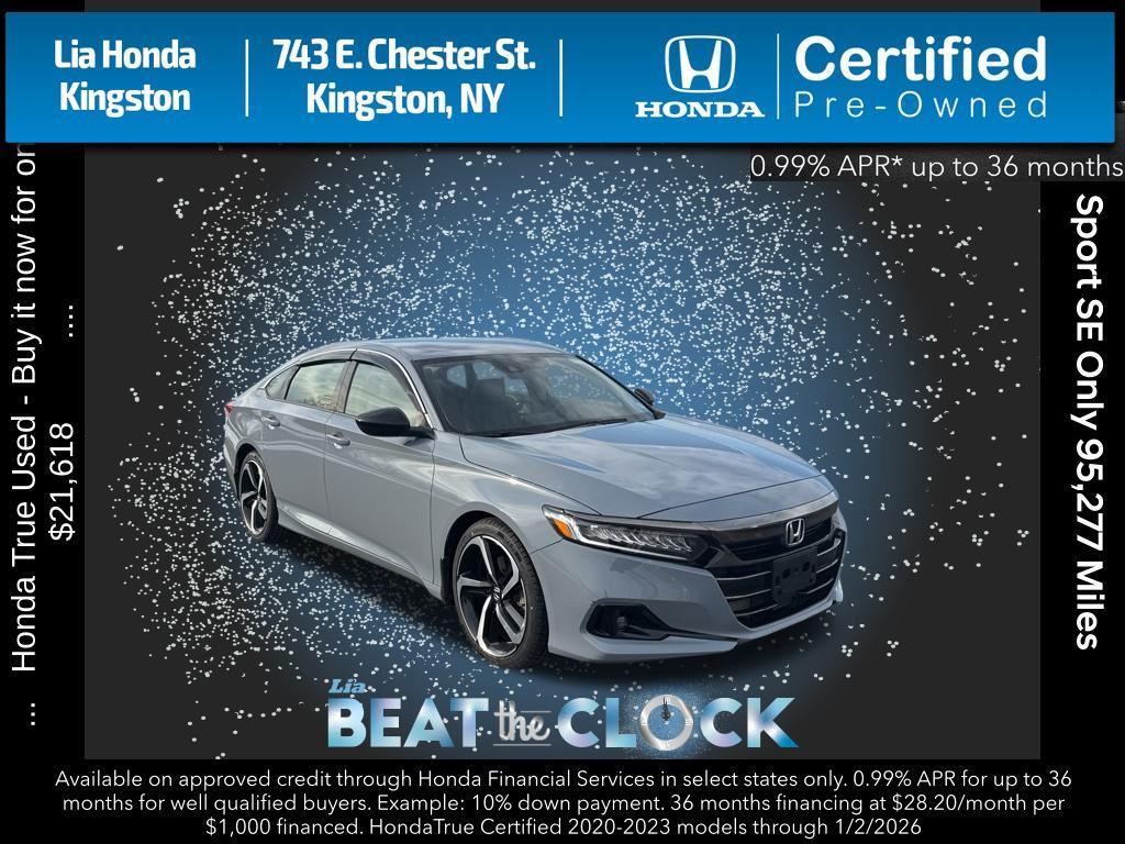 used 2022 Honda Accord car, priced at $21,618