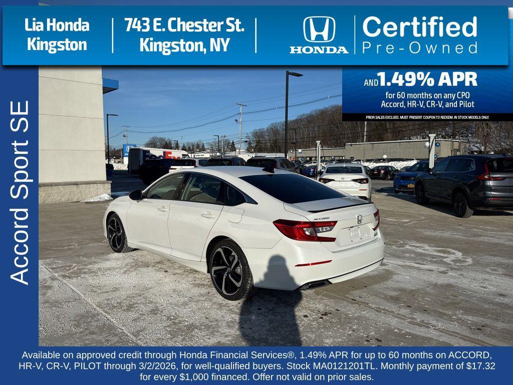 used 2021 Honda Accord car, priced at $24,364