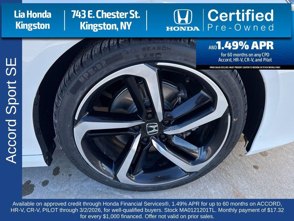 used 2021 Honda Accord car, priced at $24,364