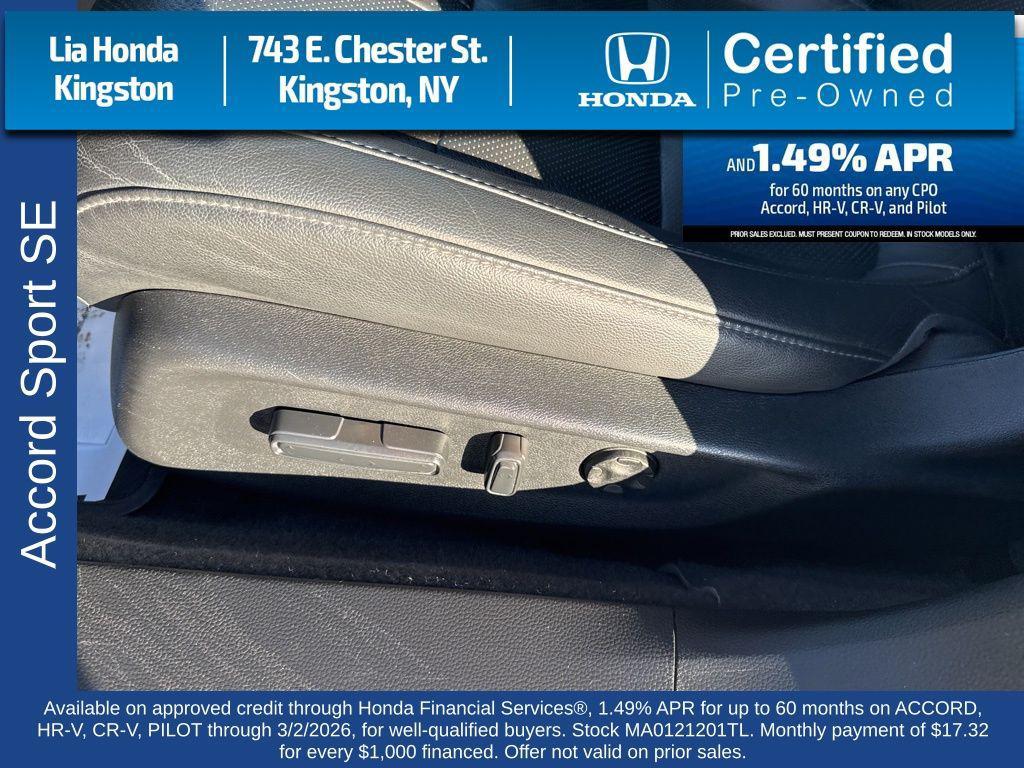 used 2021 Honda Accord car, priced at $24,364